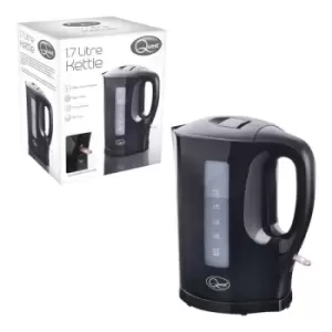 image of Quest 1.7L Jug Kettle Black UK Plug