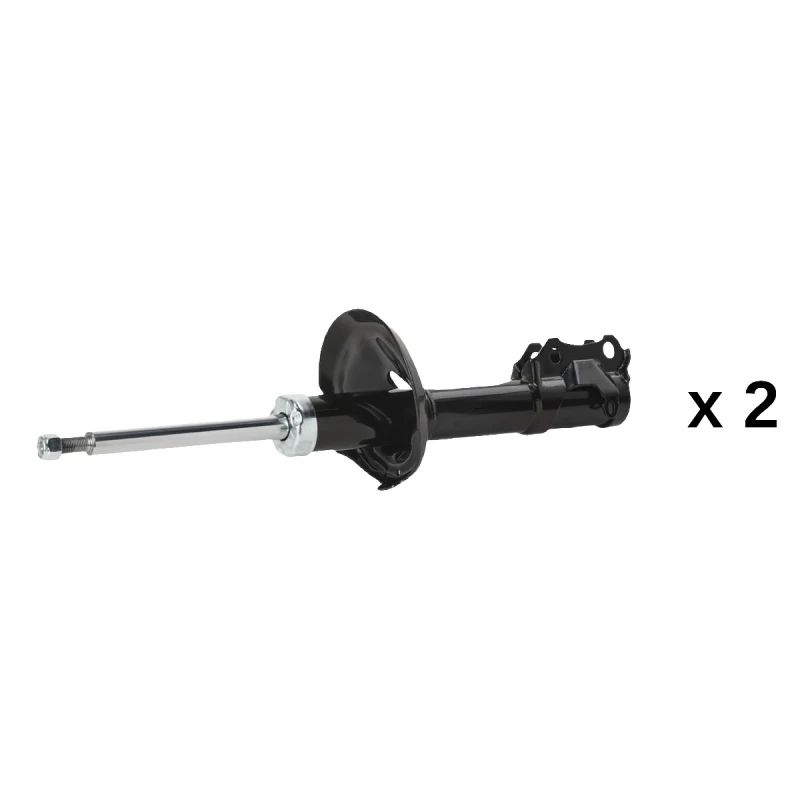 Image of RIDEX 854S21285 Shock absorber Front Axle, Gas Pressure, Twin-Tube, Suspension Strut, Top pin Shock Absorber (854)