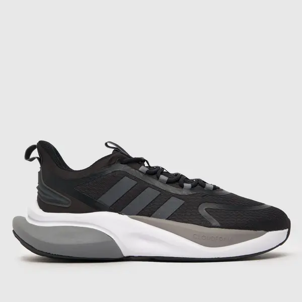 Image of adidas alphabounce trainers in Black & grey Black/Grey UK 12 (EU 47?)
