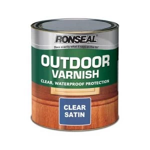 Image of Ronseal Outdoor Varnish Satin 250ml