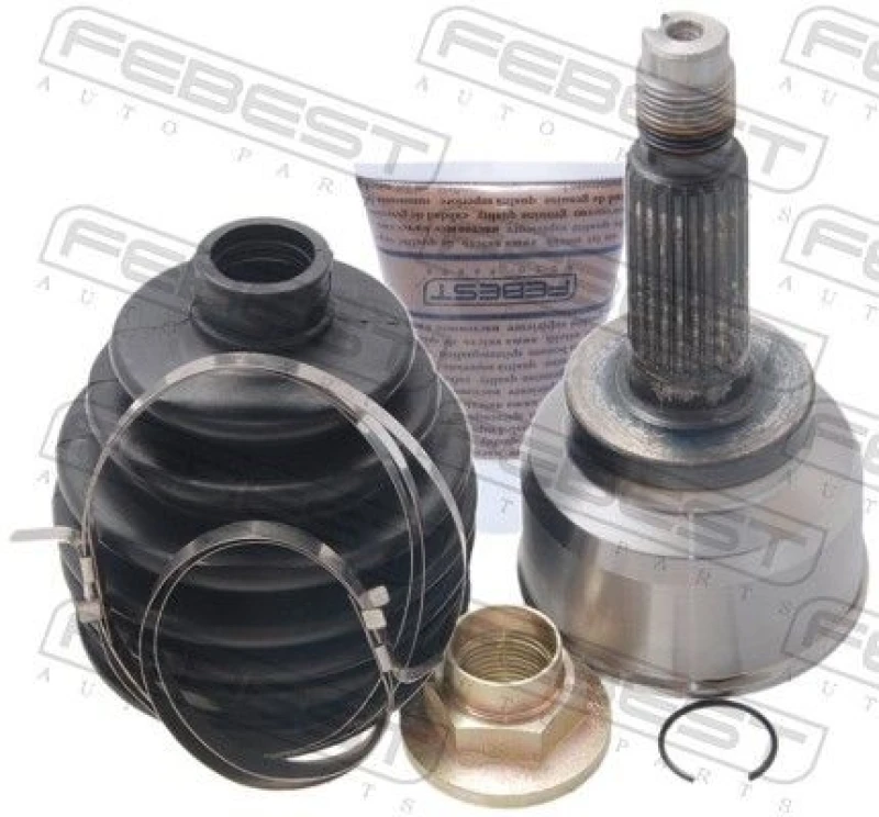 Image of FEBEST 0510-004 CV Joint Wheel Side Joint Kit,drive shaft (5)