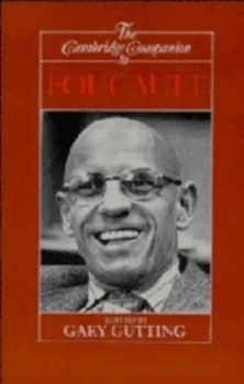 Image of The Cambridge Companion to Foucault by Gary Gutting Paperback