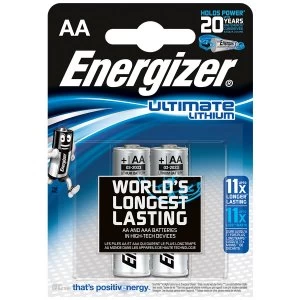 Image of Energizer Ultimate Lithium AA Batteries