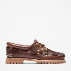 image of Timberland Womens Noreen 3-eye Lug Handsewns In Brown, Size 3