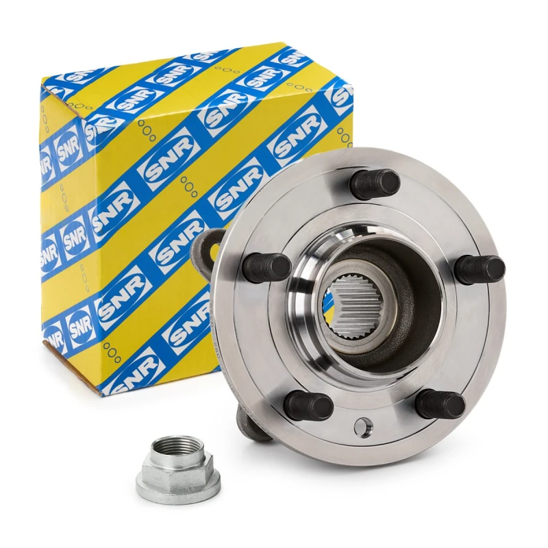 Image of SNR R180.03 Wheel bearing kit Front Axle Left Wheel Bearing Kit (654)