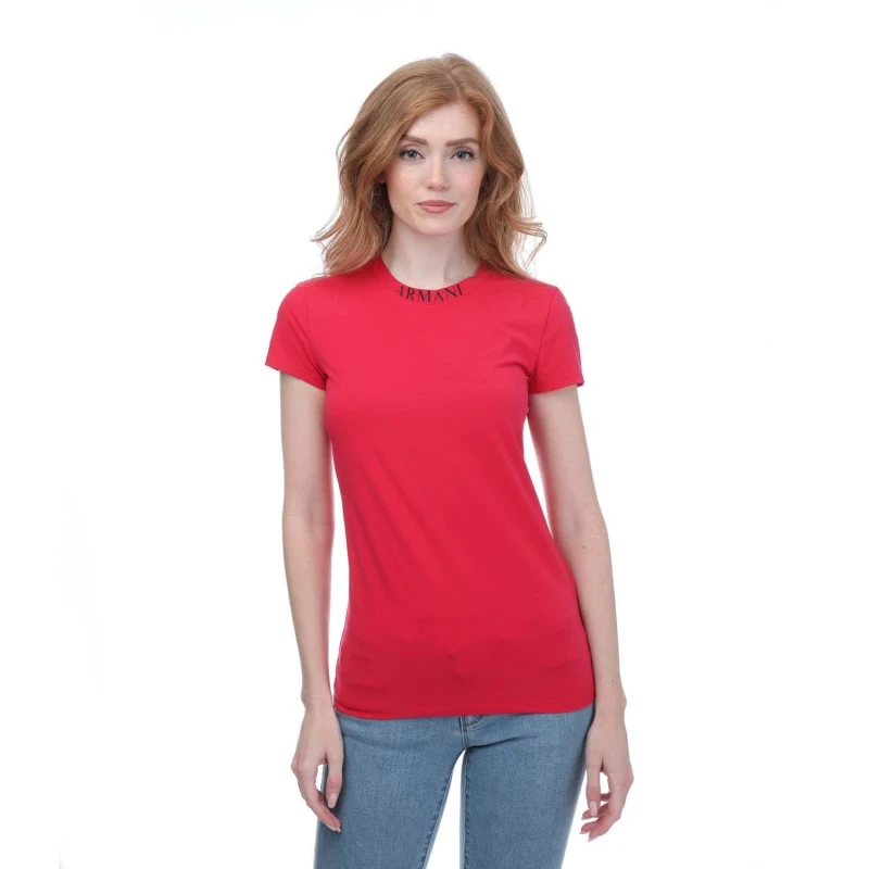 Image of Armani Slim-Fit T-Shirt - Red Red 8
