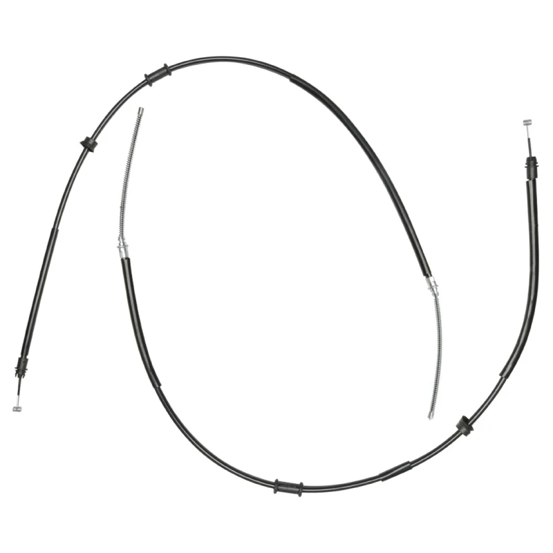 Image of RIDEX 124C1096 Brake Cable Rear, 1402/1155+1430/1182mm Cable,parking brake (124)