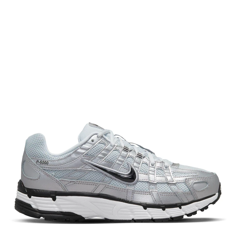 Image of Nike P-6000 Shoes Womens Wht/Blk/Silver female 5 (38.5)