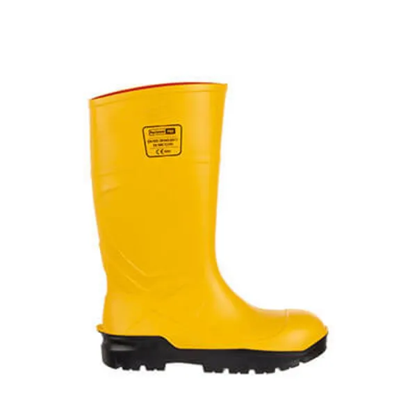 Image of Portwest PU Safety Wellington Boots FD95GNR42 Colour: Green
