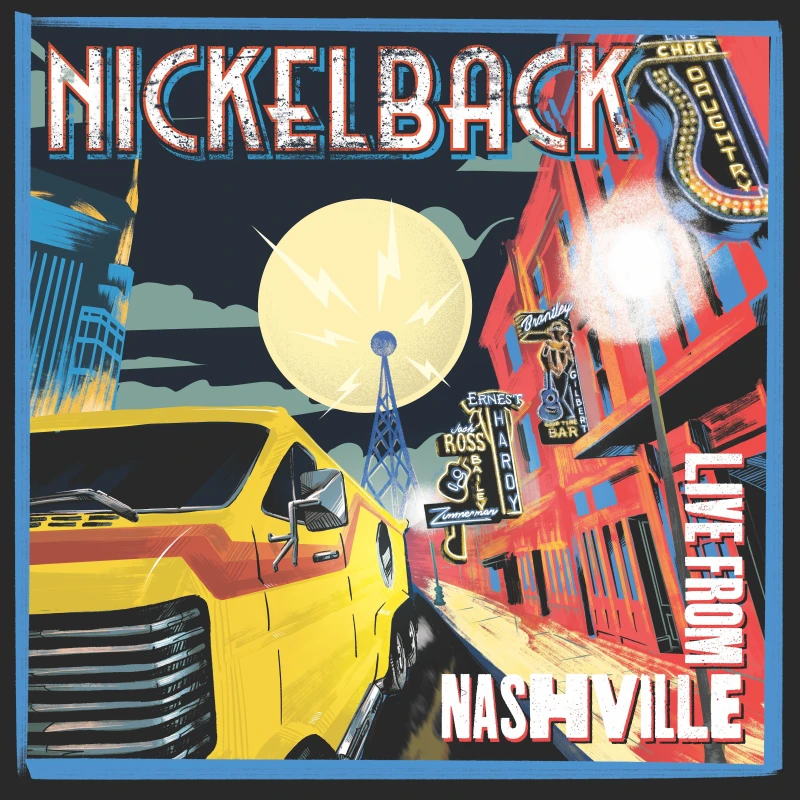 Image of Nickelback Live from Nashville CD multicolor Onesize Unisex