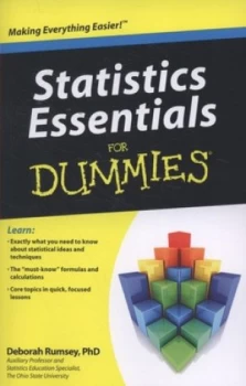 Image of Statistics Essentials for Dummies by Deborah J. Rumsey Book