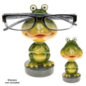 Image of Wobble Head Specs Holder Frog