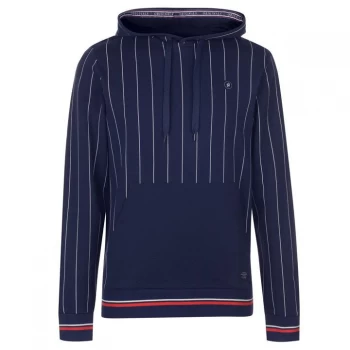 image of Jack and Jones Jack Original Pinstripe Hoodie Mens - Total Eclipse