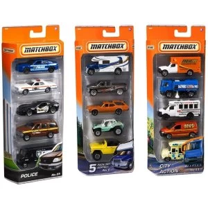 Image of Matchbox Vehicles Set of 5 (1 At Random)