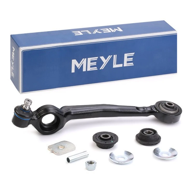 Image of MEYLE 116 050 8200/HD Suspension arm Control Arm, Steel, Quality, Lower, with rubber mount, with accessories Steel Track Control Arm (273)