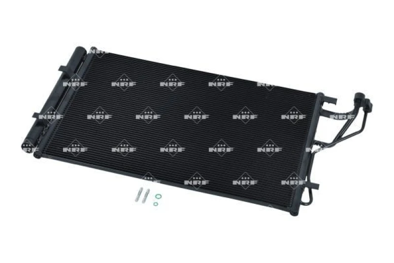 Image of NRF 35996 Condenser EASY FIT, with seal ring, with nitrogen filling Aluminium Condenser,air conditioning (448)