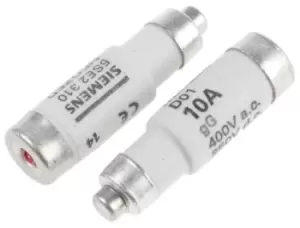 Image of Siemens 10A D01 Neozed Fuse, gG, 400V ac