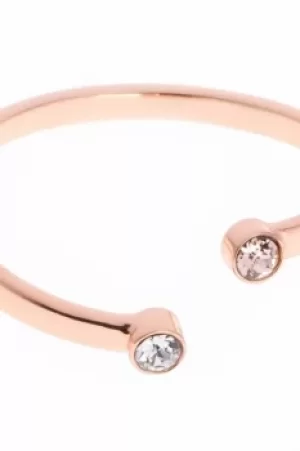 image of Ladies Karen Millen PVD rose plating Medium/Large TINY DOT RING KMJ893-24-07ML