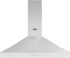 Image of Stoves Sterling 100PYR Stainless Steel 100cm Chimney Cooker Hood