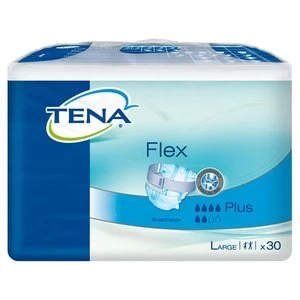 image of TENA Flex Belted Incontinence Pant Plus Size Large 30 pack