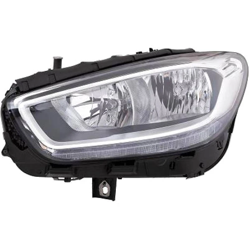 Image of DIEDERICHS 1687081 Headlights Priority Parts LED, Left, with bulbs, Halogen Headlight (259)