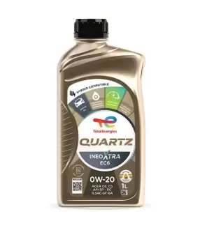 Image of Total Quartz Synthetic Engine Motor Oil Ineo Xtra EC6 Performance 0W20 1L 228343