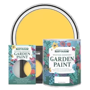 image of Rust-Oleum Garden Paint - LEMON JELLY - 750ml