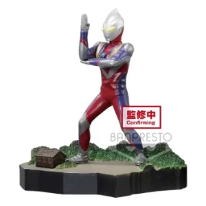 Image of Ultraman Tiga Special Effects Stagement #49 The Ultra Star PVC Statue Ultraman Tiga Multi Type 6 cm