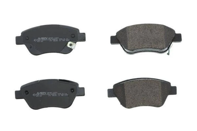 Image of AISIN BPOP-1021 Brake pad set Premium ADVICS by AISIN with acoustic wear warning Brake Pad Set,disc brake (402)