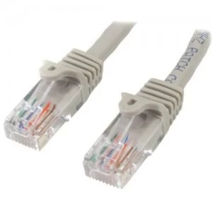 image of 0.5m Grey Snagless Cat5e Patch Cable