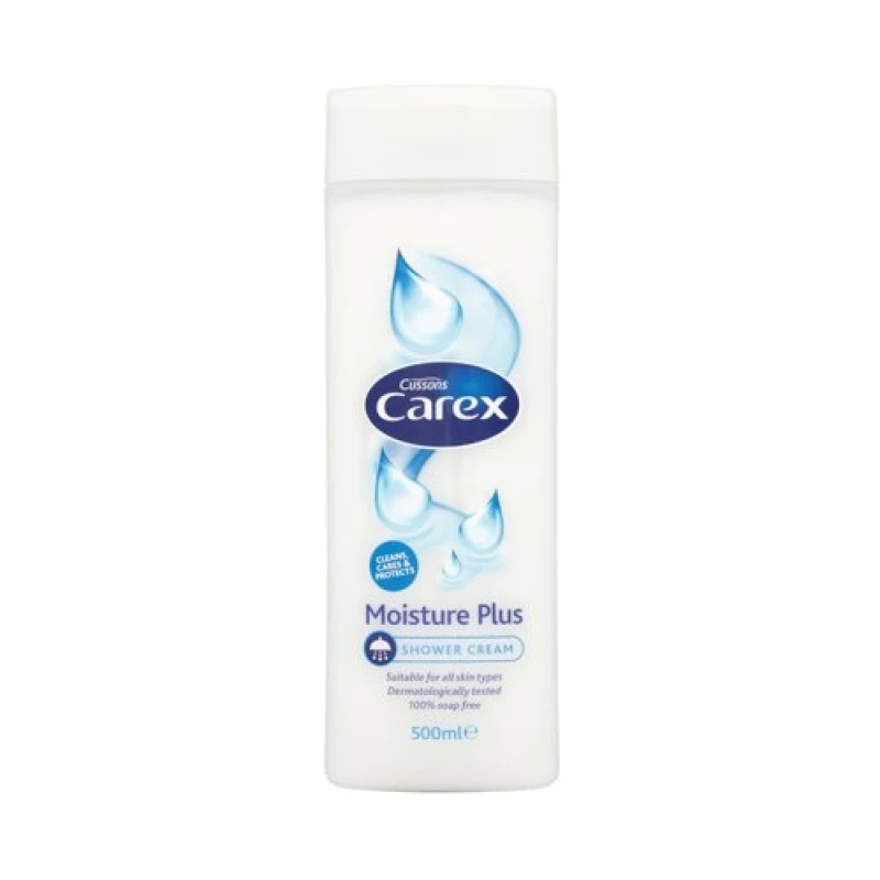 Image of Carex Shower Cream Moisture Plus 500ml (6 Pack) 7532