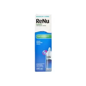 image of Renu Multi Plus (240ml), Bausch & Lomb, Solution For Use With Soft Contact Lenses, Includes Case