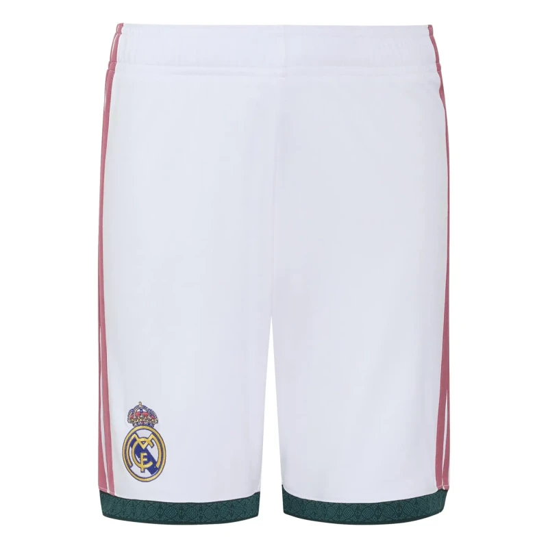 Image of Adidas Shorts for kids - Real Madrid 2026/27 Blanc Unisex 7/8 ans KC3949