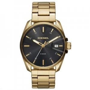 Image of Diesel Mens Ms9 Gold Plated Watch - DZ1865