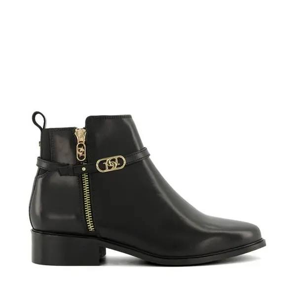 Image of Dune London Pup Flat Ankle Boots Flat Ankle Boots 5 (38) Black 24269503250