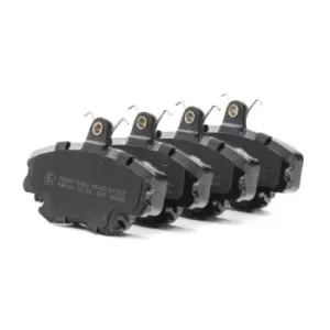 Image of A.B.S. Brake pad set RENAULT,PEUGEOT,DACIA 36881 6000008126,410602192R,6001547619 6001547911,7701207066,7701208265,7701209639,7701210142,7702295181