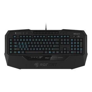 image of Roccat - Gaming Keyboard with Pressure-sensitive Key Zone UK Layout (Black)