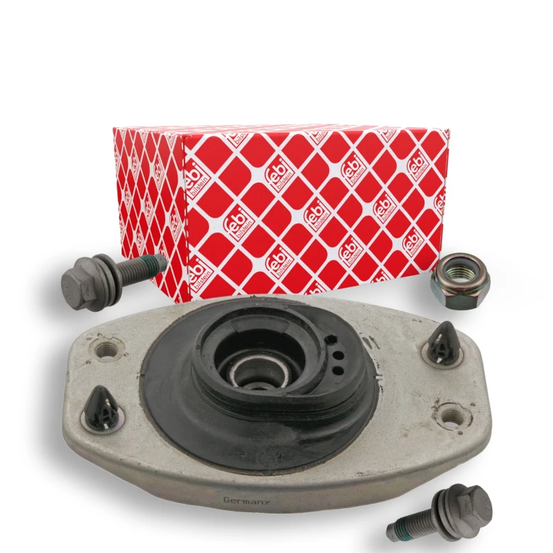 Image of FEBI BILSTEIN 38065 Repair Kit, suspension strut Front Axle, with ball bearing Elastomer Repair Kit,suspension strut (1632)