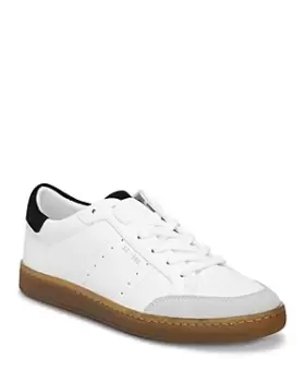 image of Sam Edelman Womens Josi Leather Low Top Sneakers