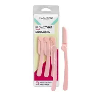 Image of Magnitone Browz That Pack of 3 Eyebrow Shaping and Hair Removal