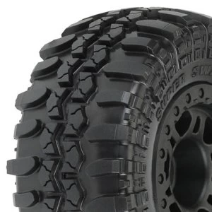 Image of Proline Interco Tsl Sx S.Swamp Tyres On Blk Split 6 Wheels Fr