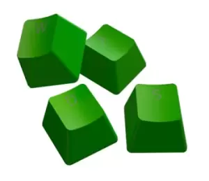 Image of PBT Keycap + Coiled Cable#- Green - UK