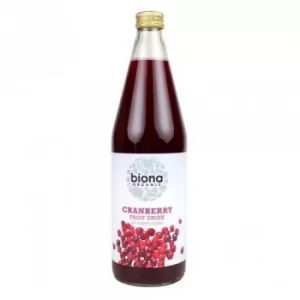 image of Biona Organic Cranberry Fruit Drink 750ml