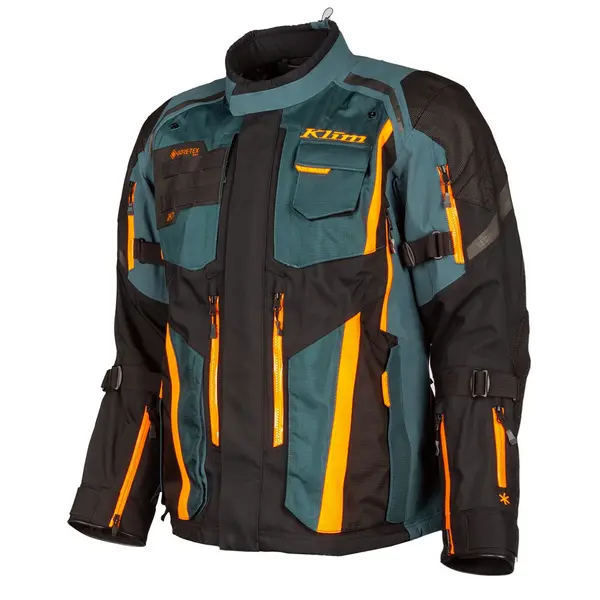 Image of KLIM Badlands Pro Jacket Petrol Strike Orange S