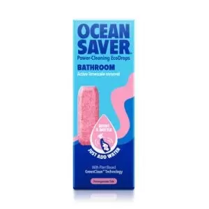 image of Oceansaver Ecodrops Concentrated Pomegranate Tide Bathroom Cleaning Spray, 15G Pink