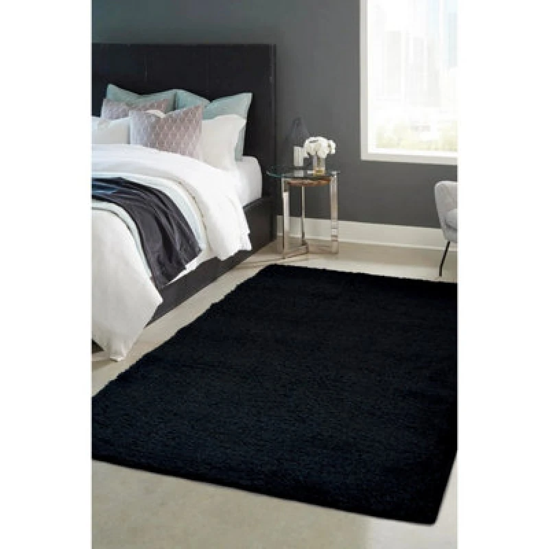 Image of Snug Plains Black 200X290cm Rug P116A- SG311 20