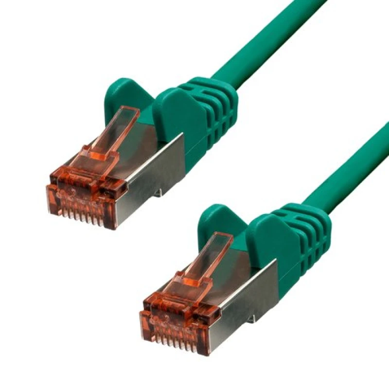 Image of ProXtend CAT6 F/UTP CCA PVC Ethernet Cable Green 30cm