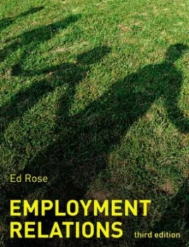 Image of Employment Relations by Ed Rose Paperback
