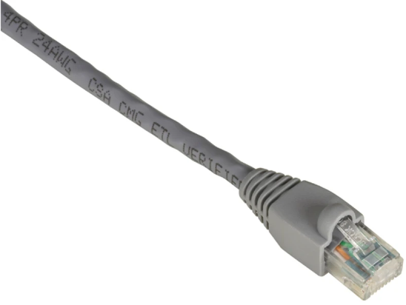 Image of Black Box 3m Cat6 UTP 550 MHz networking cable Grey U/UTP (UTP)