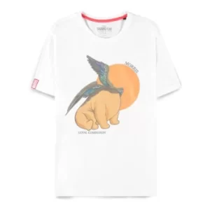 Image of MARVEL COMICS Shang-Chi and the Legend of the Ten Rings Morris Loyal Companion T-Shirt, Male, Extra Large, White...
